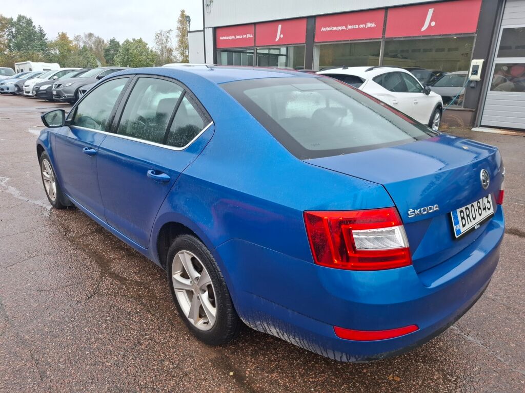 Skoda Octavia 2014 Sininen