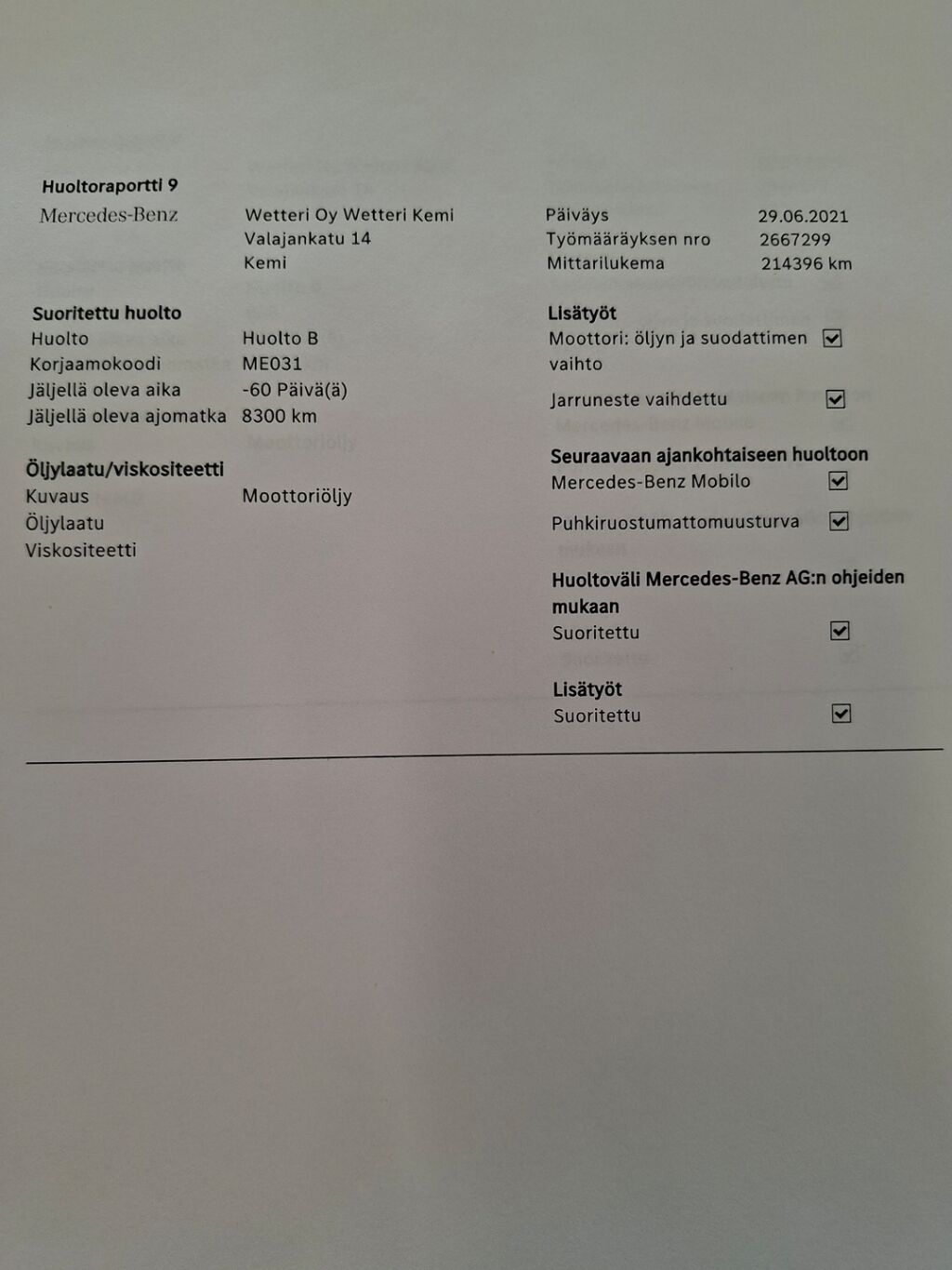 Mercedes-Benz C 2014 Harmaa