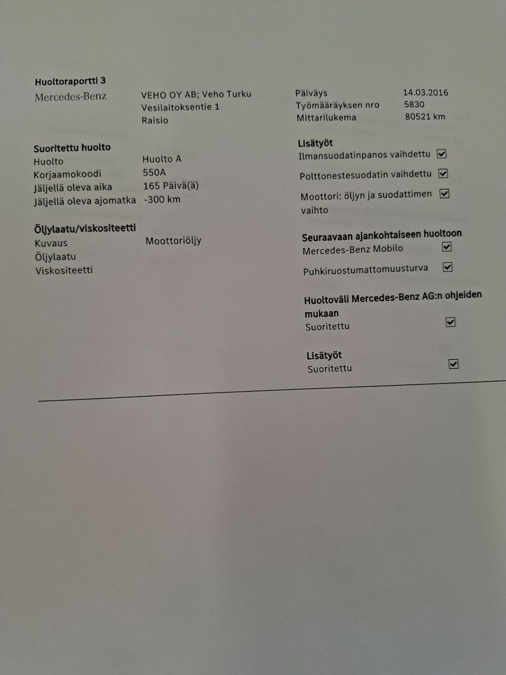 Mercedes-Benz C 2014 Harmaa