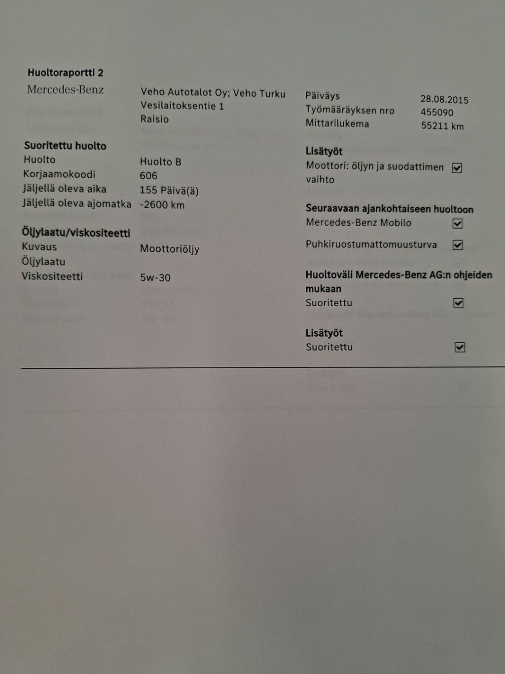 Mercedes-Benz C 2014 Harmaa