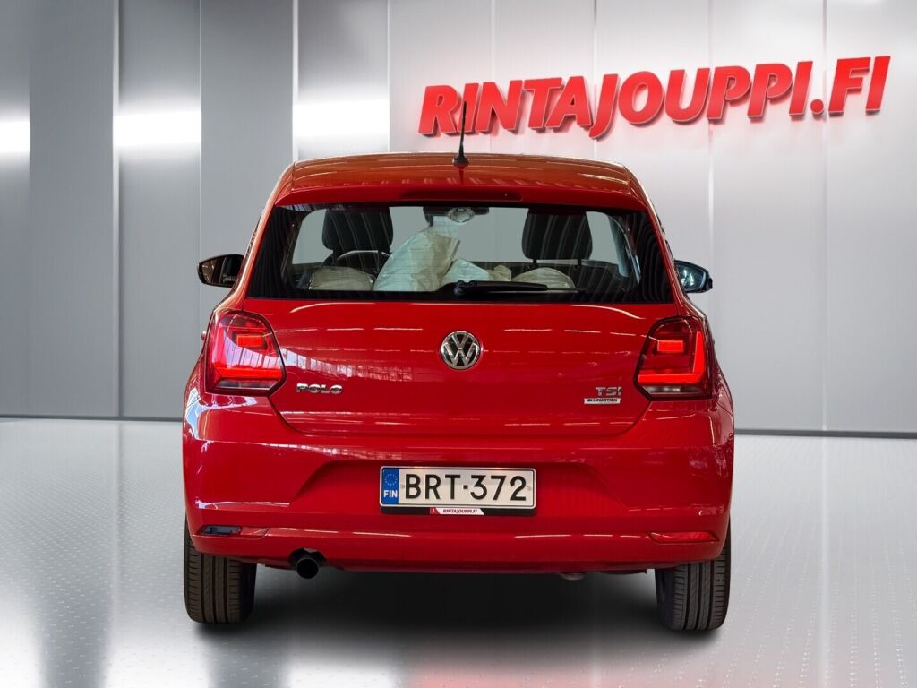 Volkswagen Polo 2014 Punainen