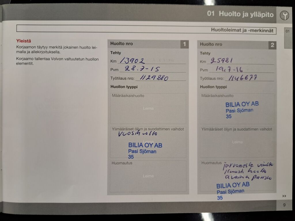 Volvo V60 2015 Musta