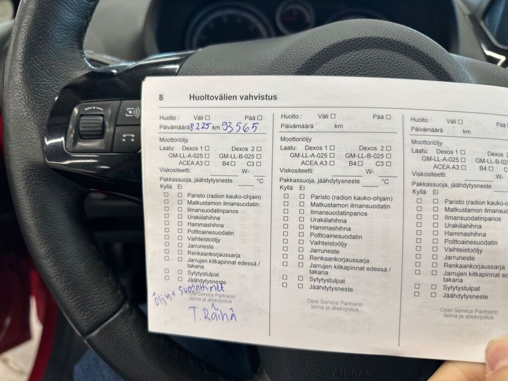 Opel Corsa 2014 Punainen