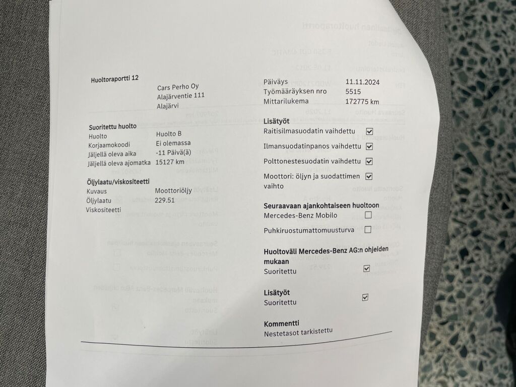 Mercedes-Benz E 2012 Harmaa