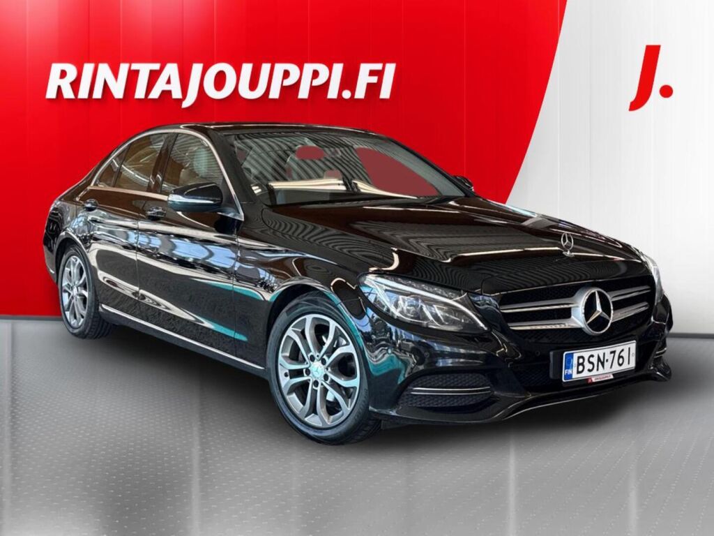Mercedes-Benz C 2015 Musta