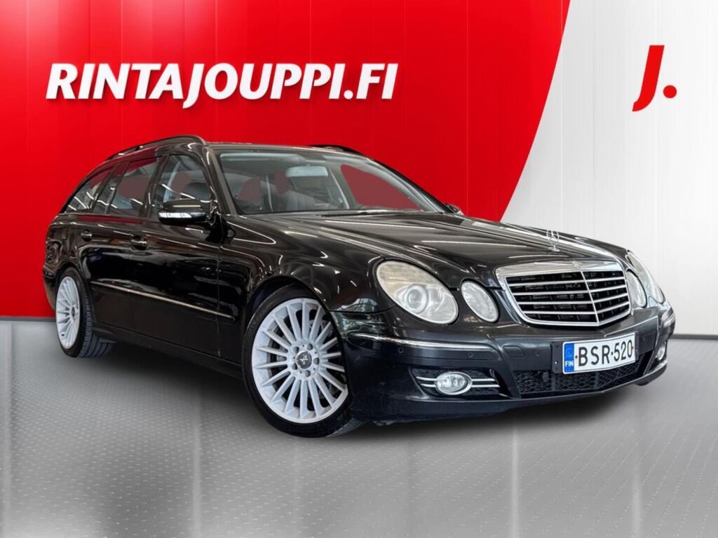 Mercedes-Benz E 2007 Musta