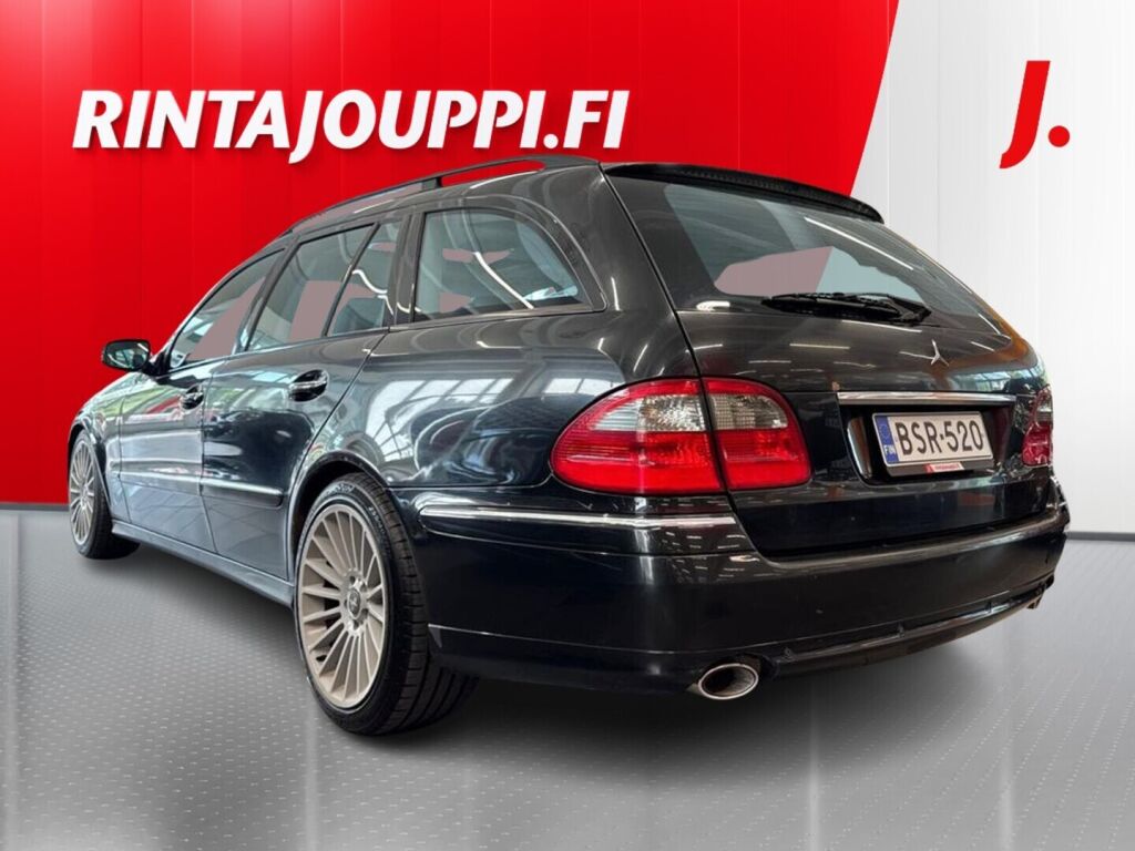 Mercedes-Benz E 2007 Musta