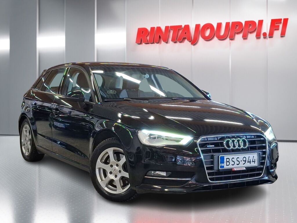 Audi A3 2015 Musta