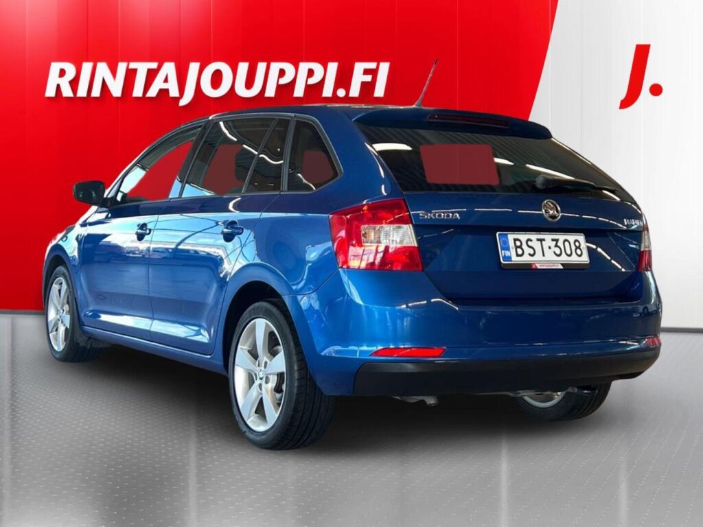 Skoda Rapid 2015 Sininen
