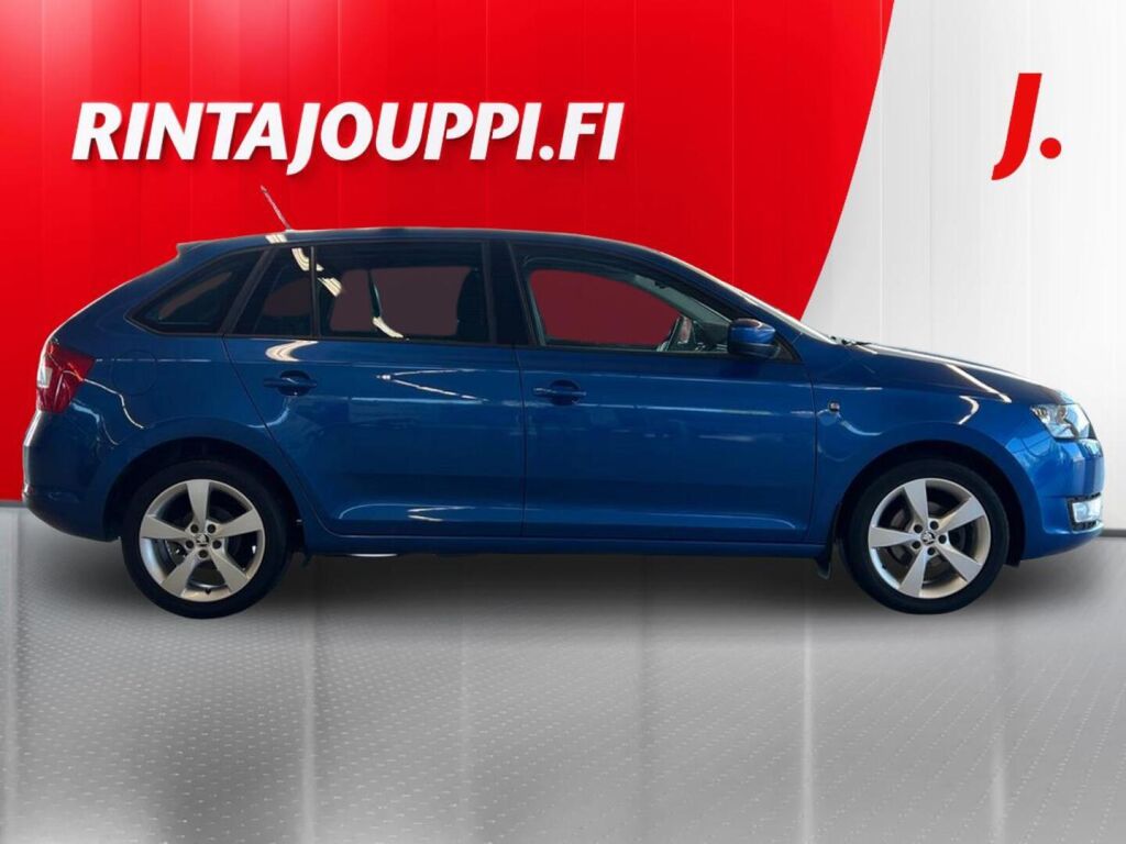 Skoda Rapid 2015 Sininen
