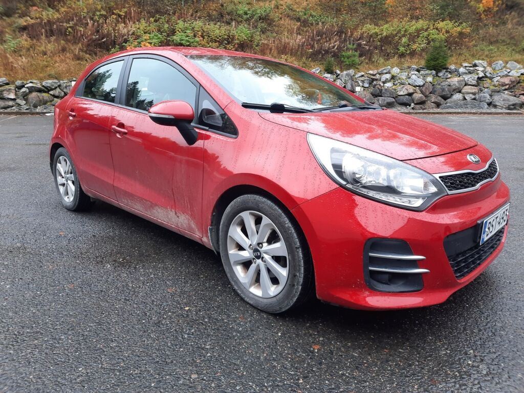 Kia Rio 2015 Punainen