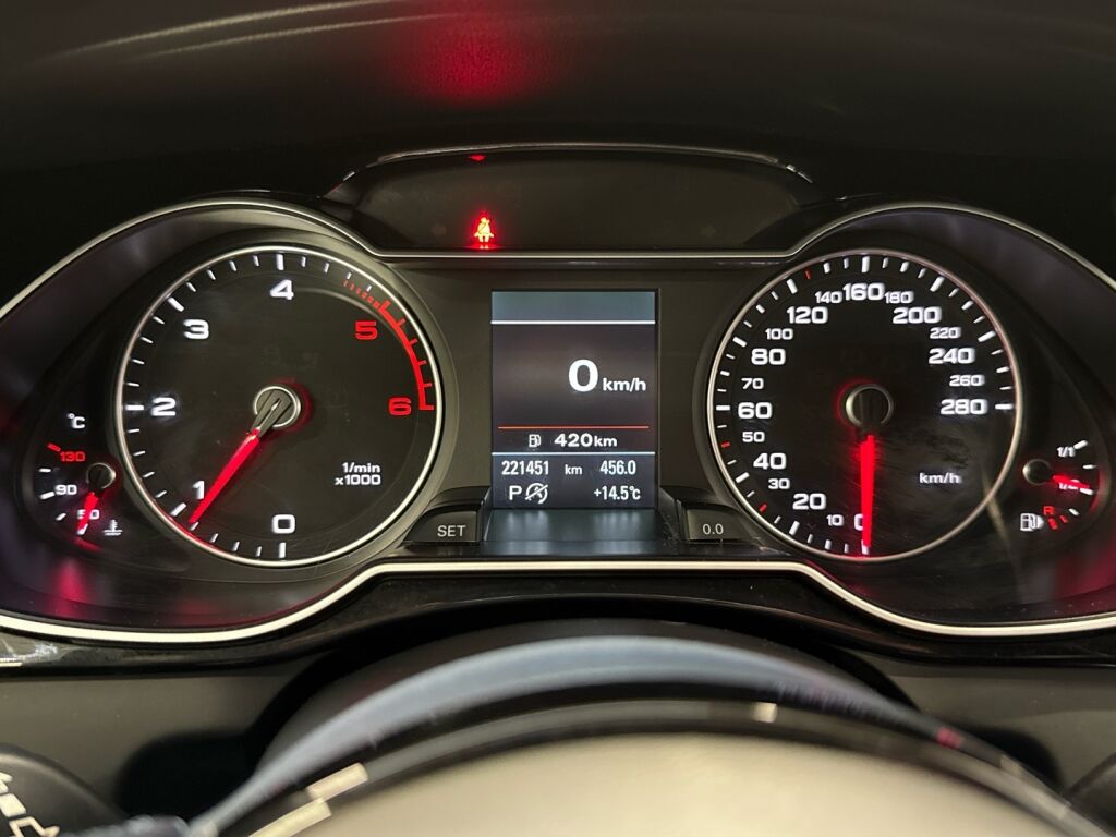Audi A4 2015 Musta