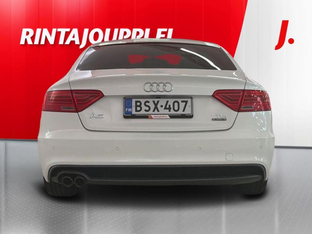 Audi A5 2015 Valkoinen