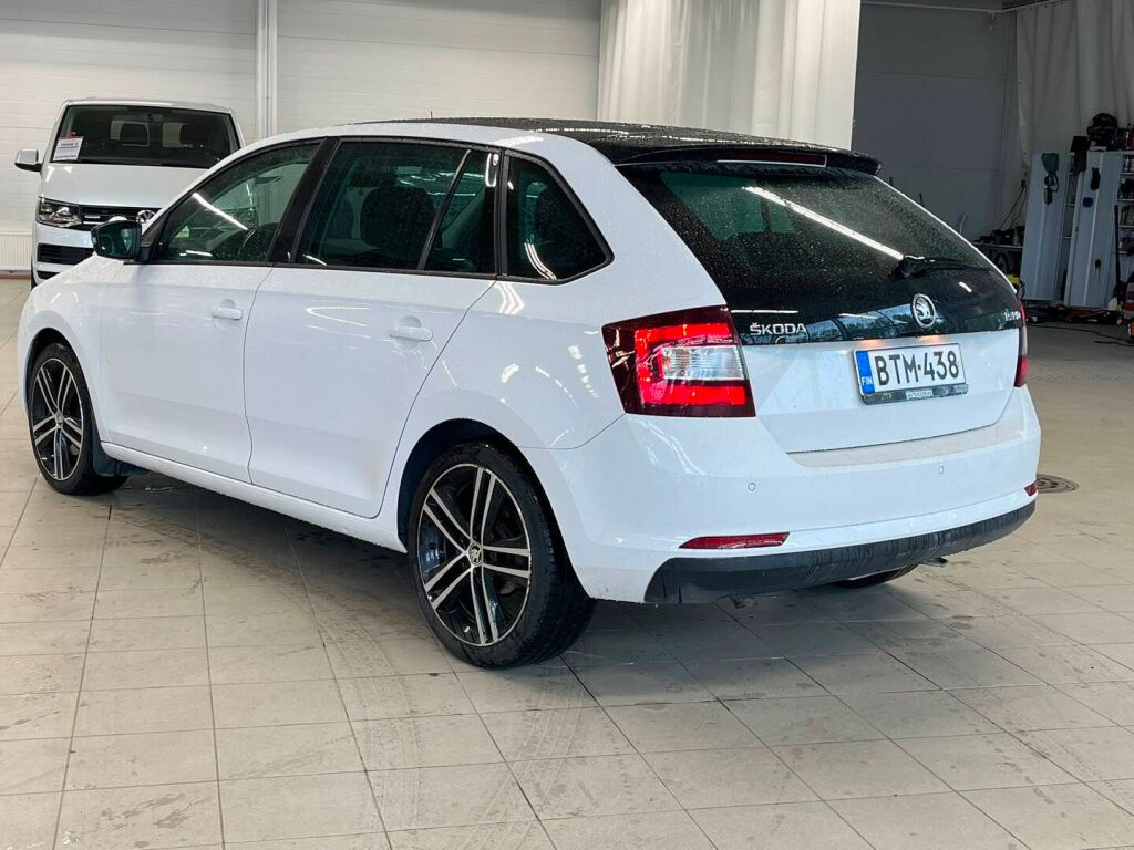 Skoda Rapid 2015 Valkoinen