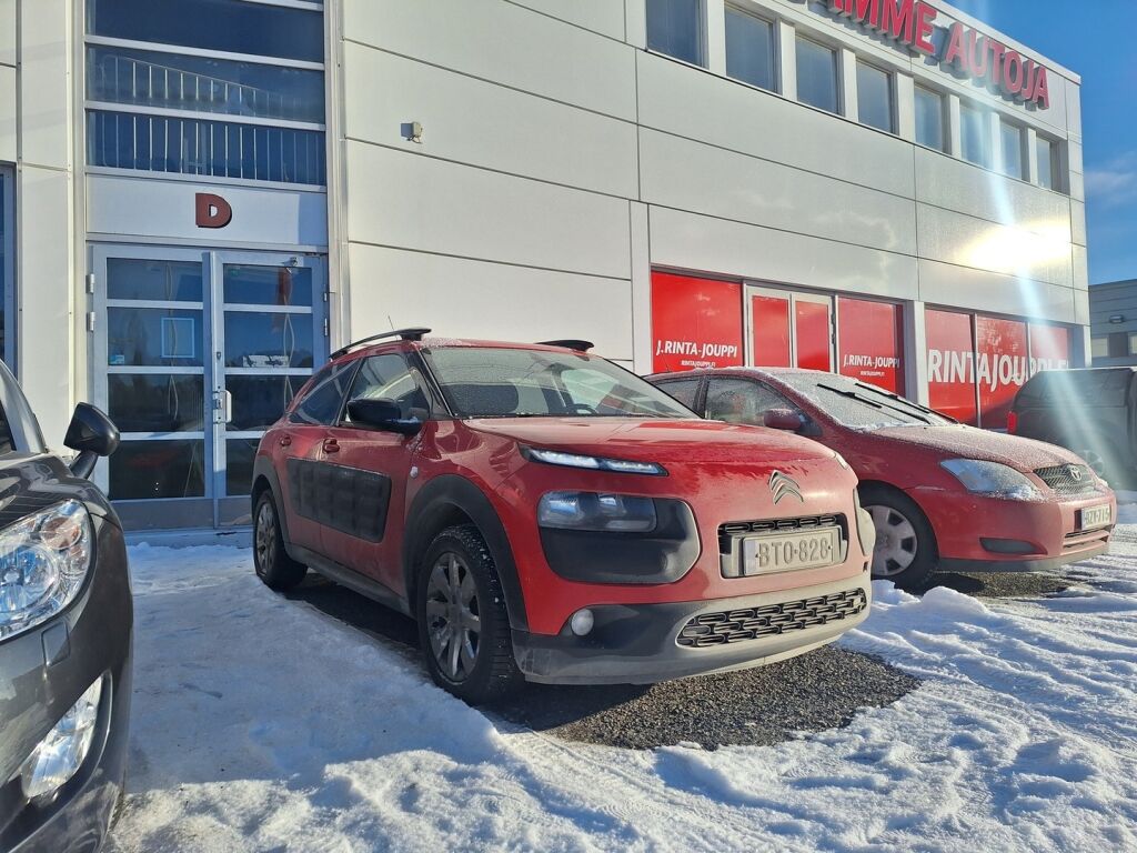Citroen C4 Cactus 2016 Punainen