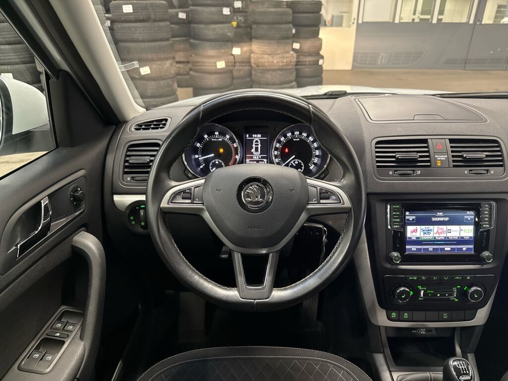 Skoda Yeti 2016 Valkoinen
