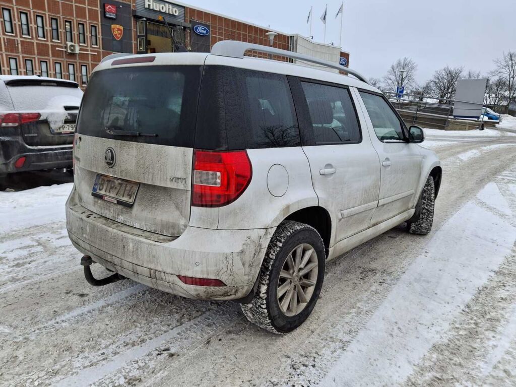 Skoda Yeti 2016 Valkoinen