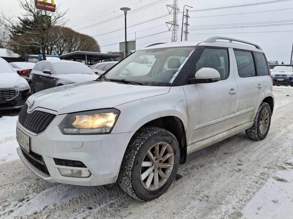 Skoda Yeti 2016 Valkoinen