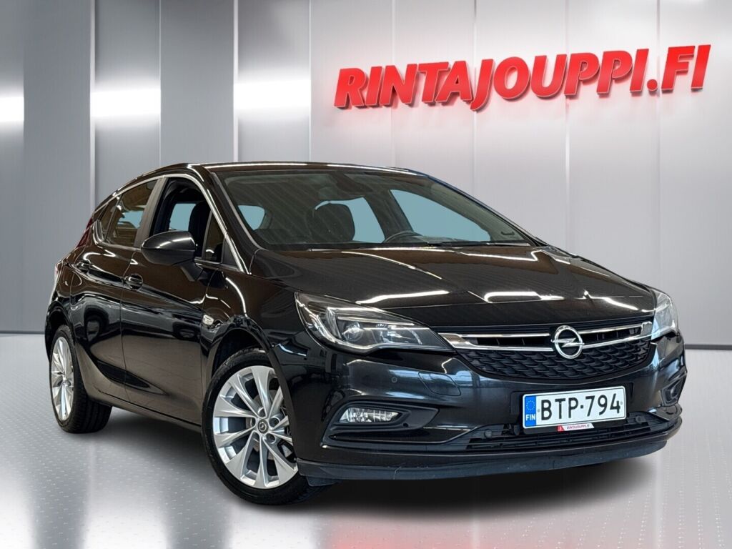 Opel Astra 2016 Musta