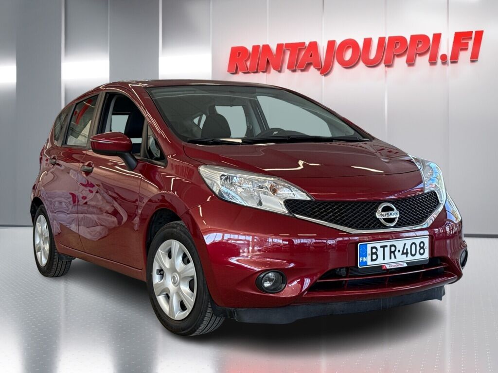 Nissan Note 2017 Punainen