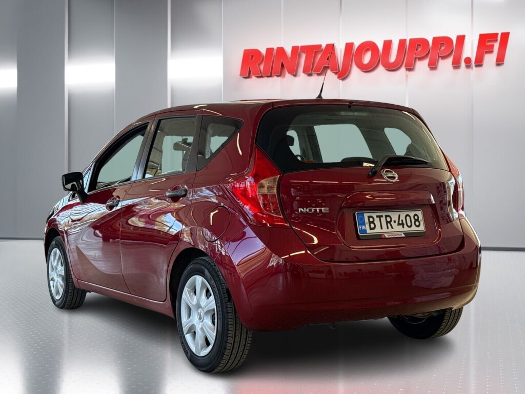 Nissan Note 2017 Punainen