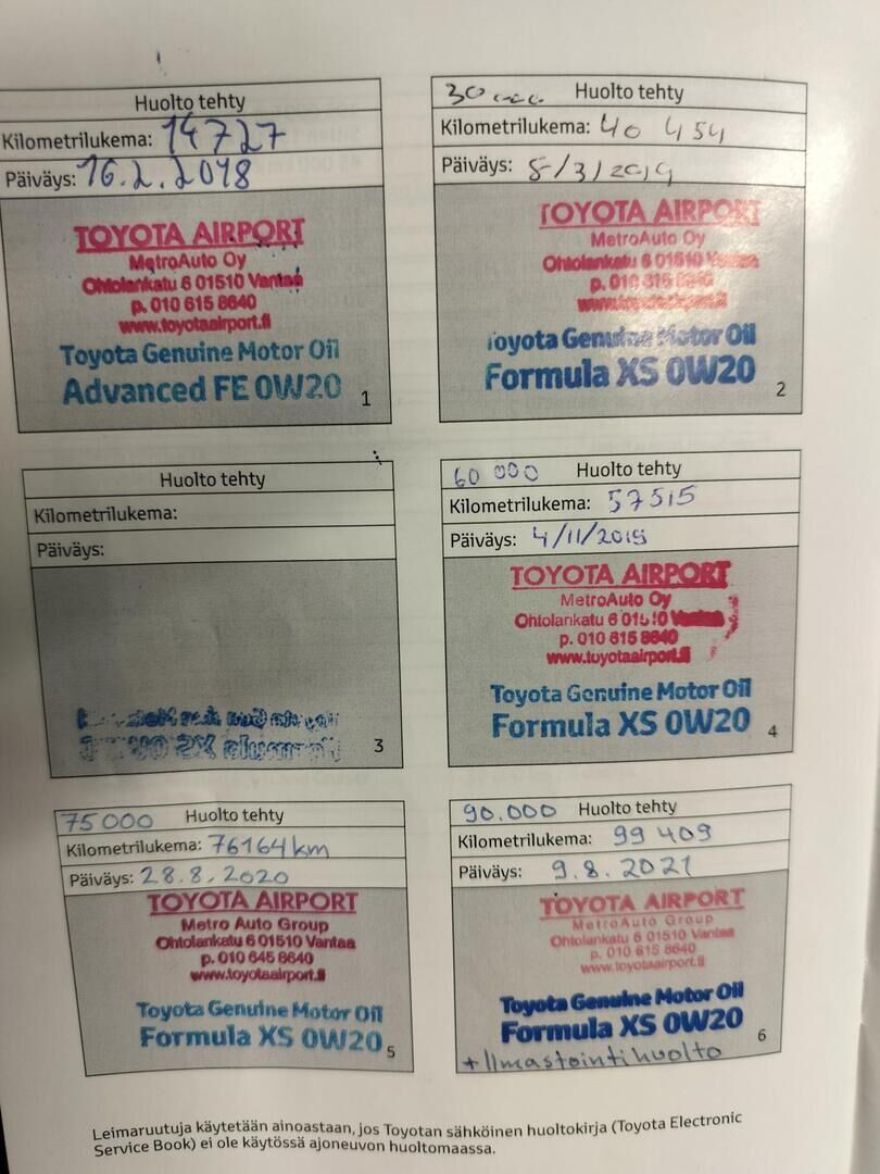 Toyota Corolla 2017 Sininen