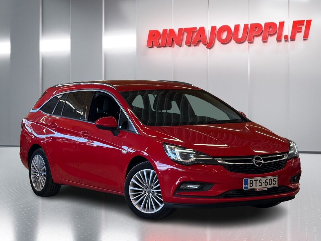 Opel Astra 2017 Punainen