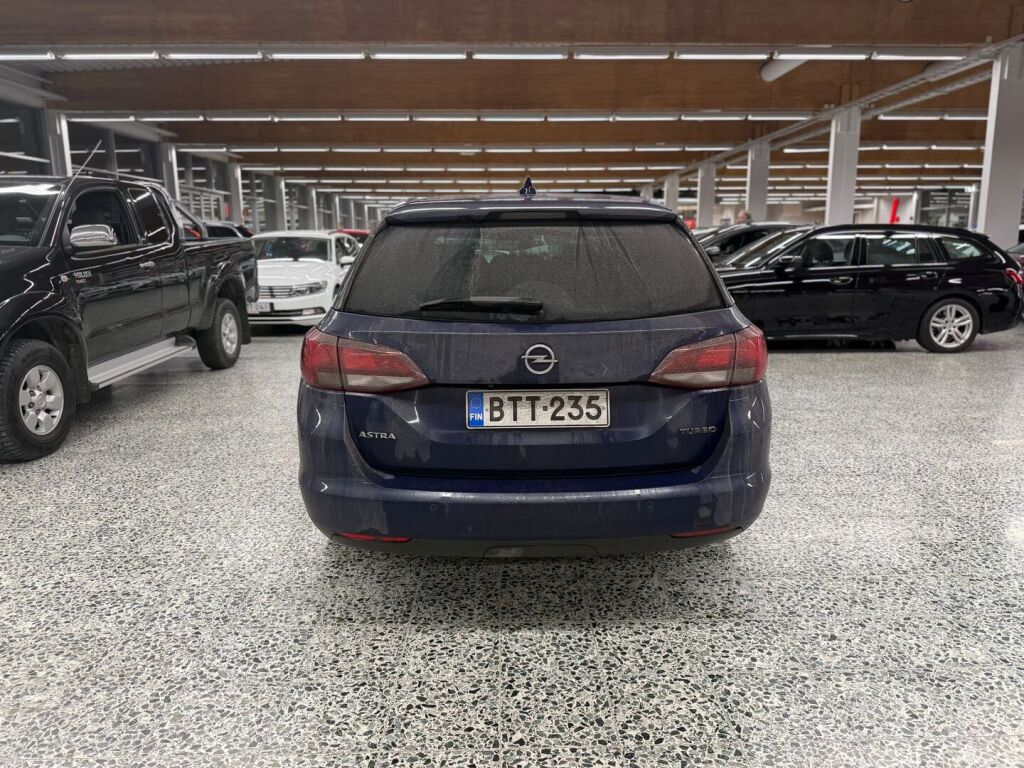 Opel Astra 2016 Sininen
