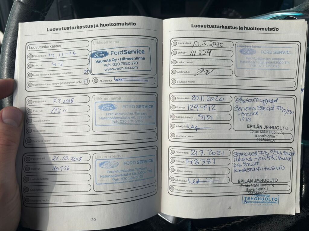 Ford Transit Custom 2016 Valkoinen