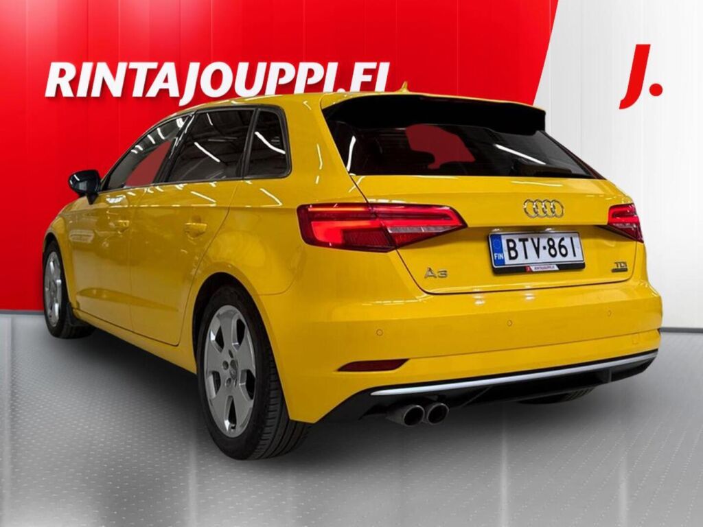 Audi A3 2017 Keltainen