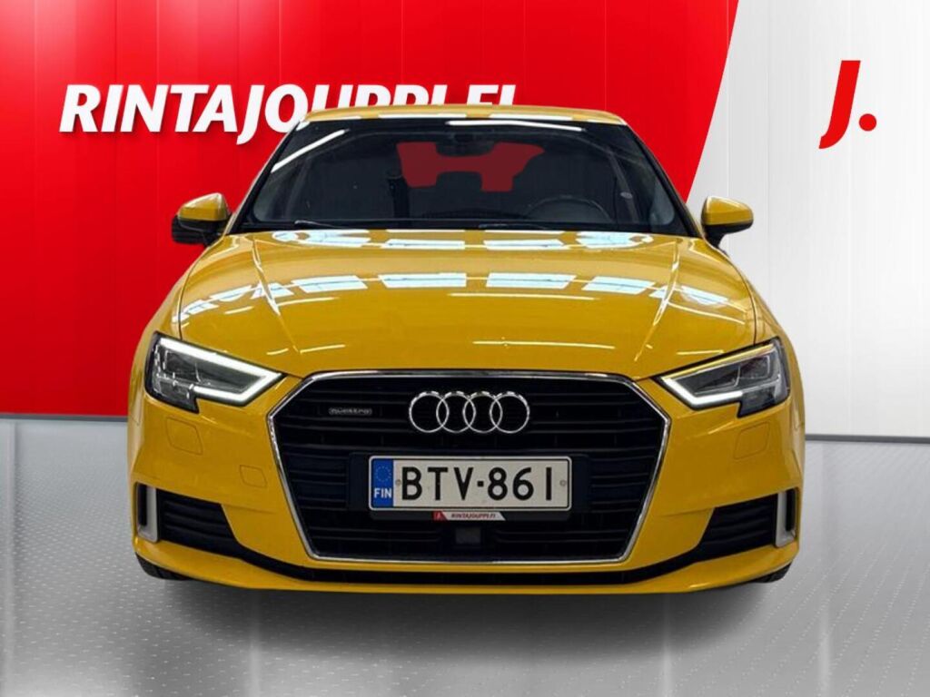 Audi A3 2017 Keltainen