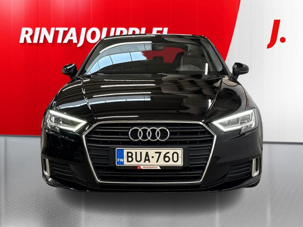 Audi A3 2017 Musta