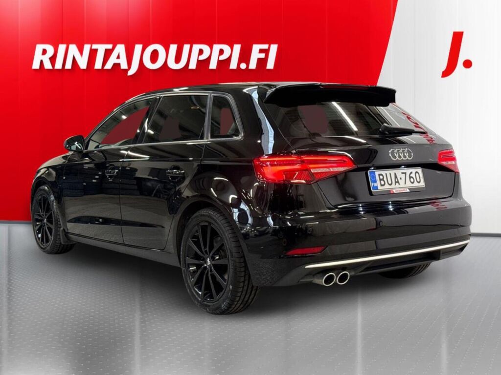 Audi A3 2017 Musta