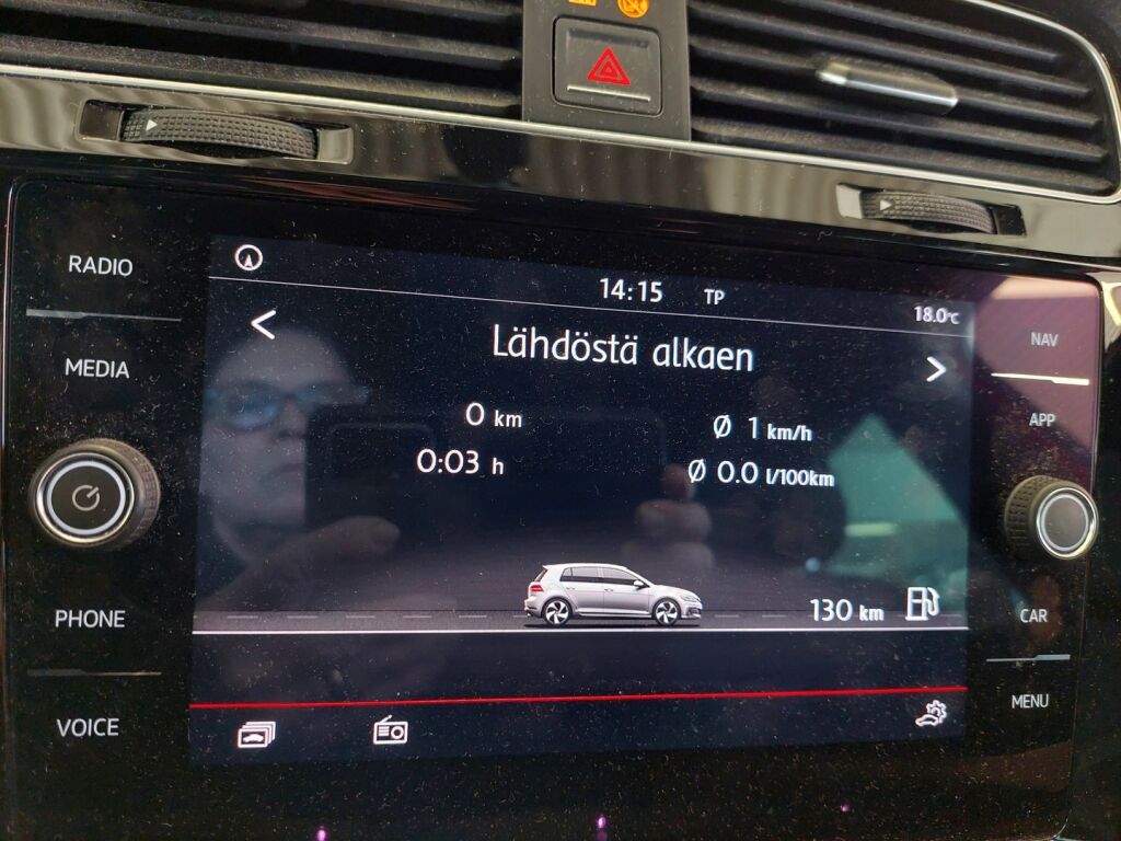 Volkswagen Golf 2017 Punainen