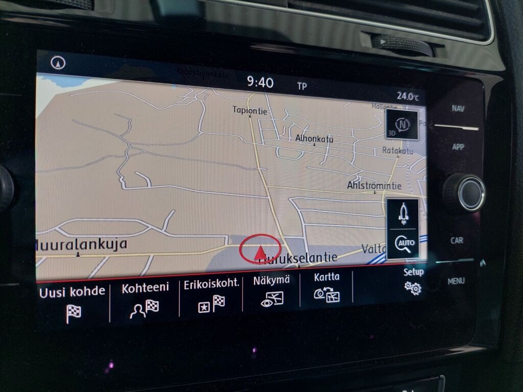 Volkswagen Golf 2017 Punainen