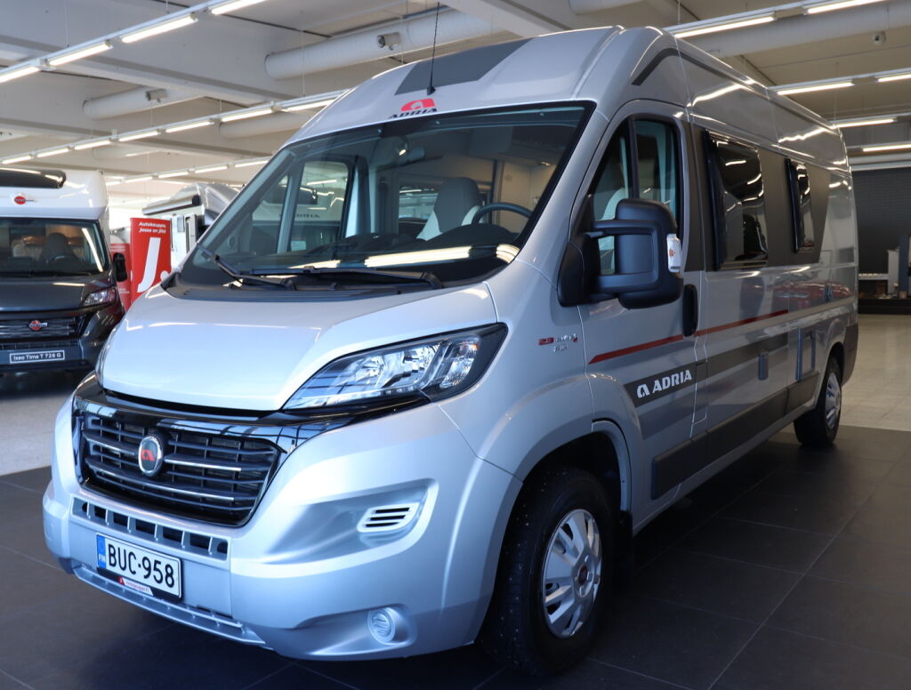 Adria TWIN 600 SP PLATINUM 2017 Harmaa