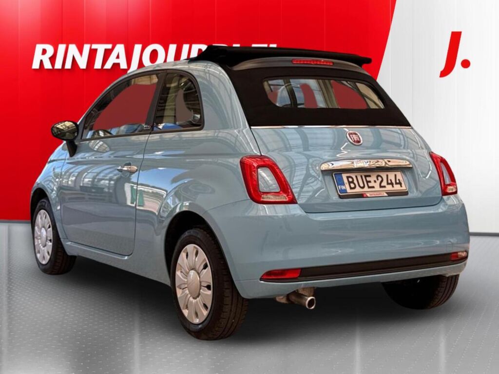 Fiat 500C 2017 Sininen