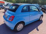 Fiat 500C 2017 Sininen