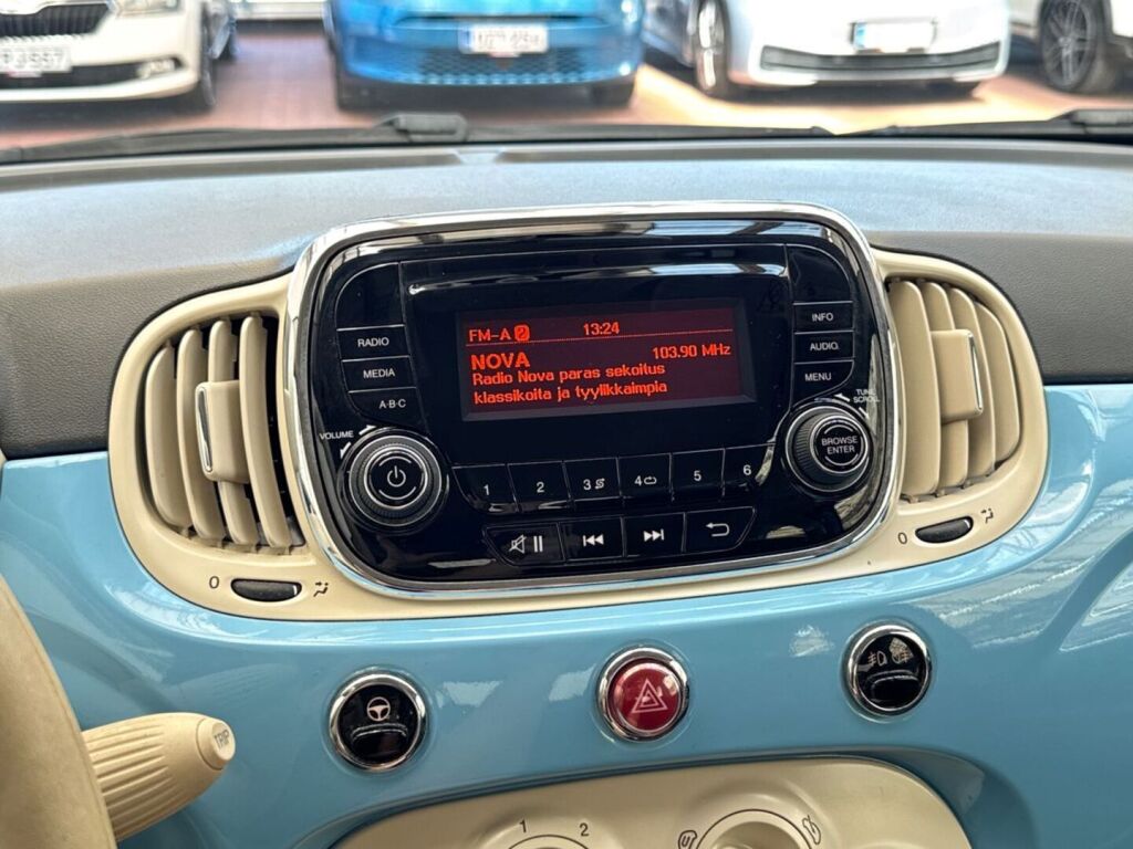 Fiat 500C 2017 Sininen