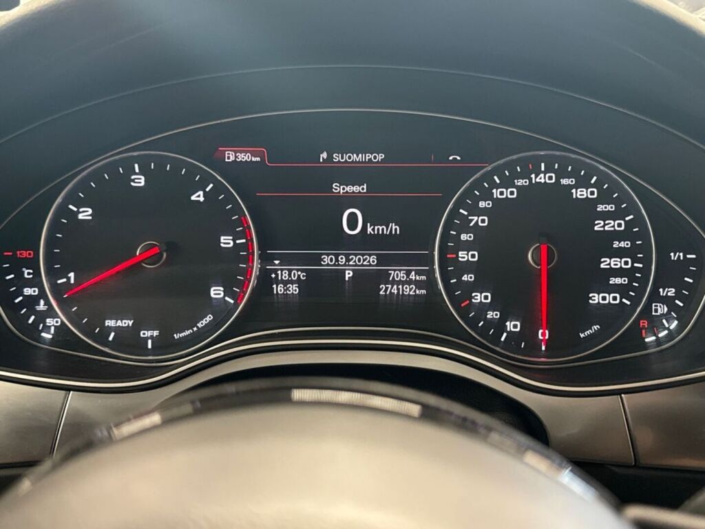 Audi A6 2015 Musta