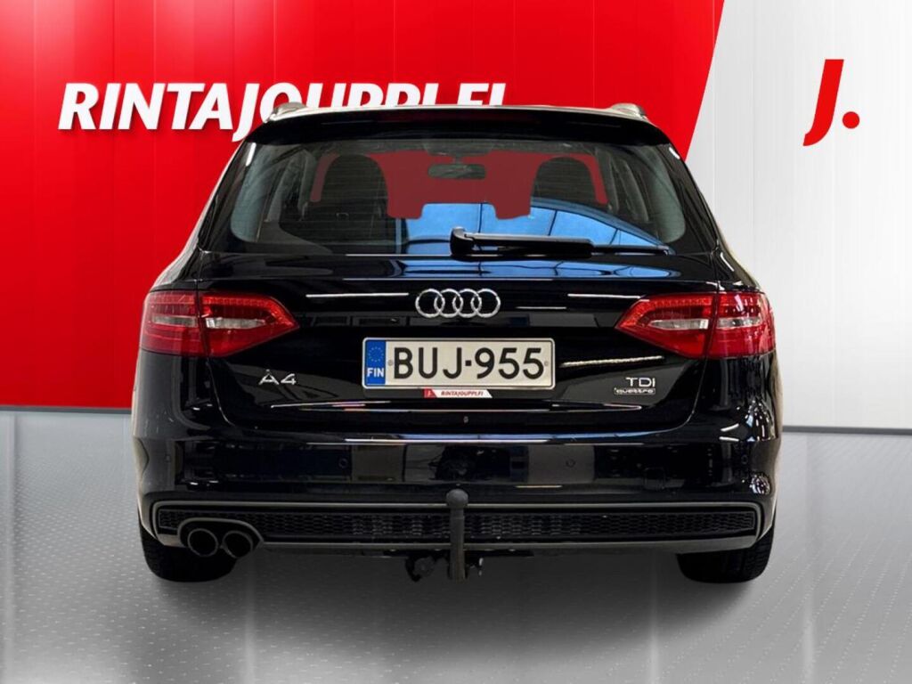 Audi A4 2015 Musta