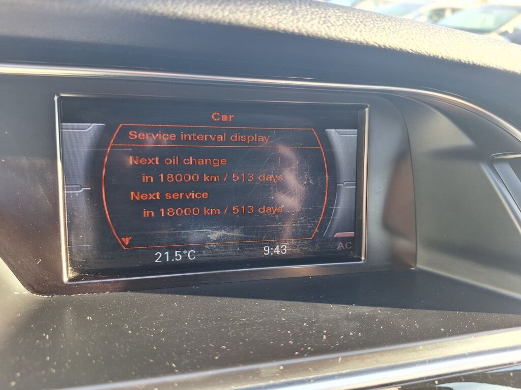 Audi A4 2015 Musta