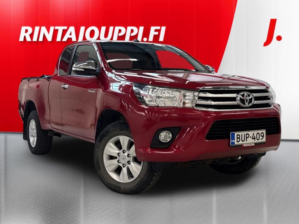 Toyota Hilux 2017 Punainen