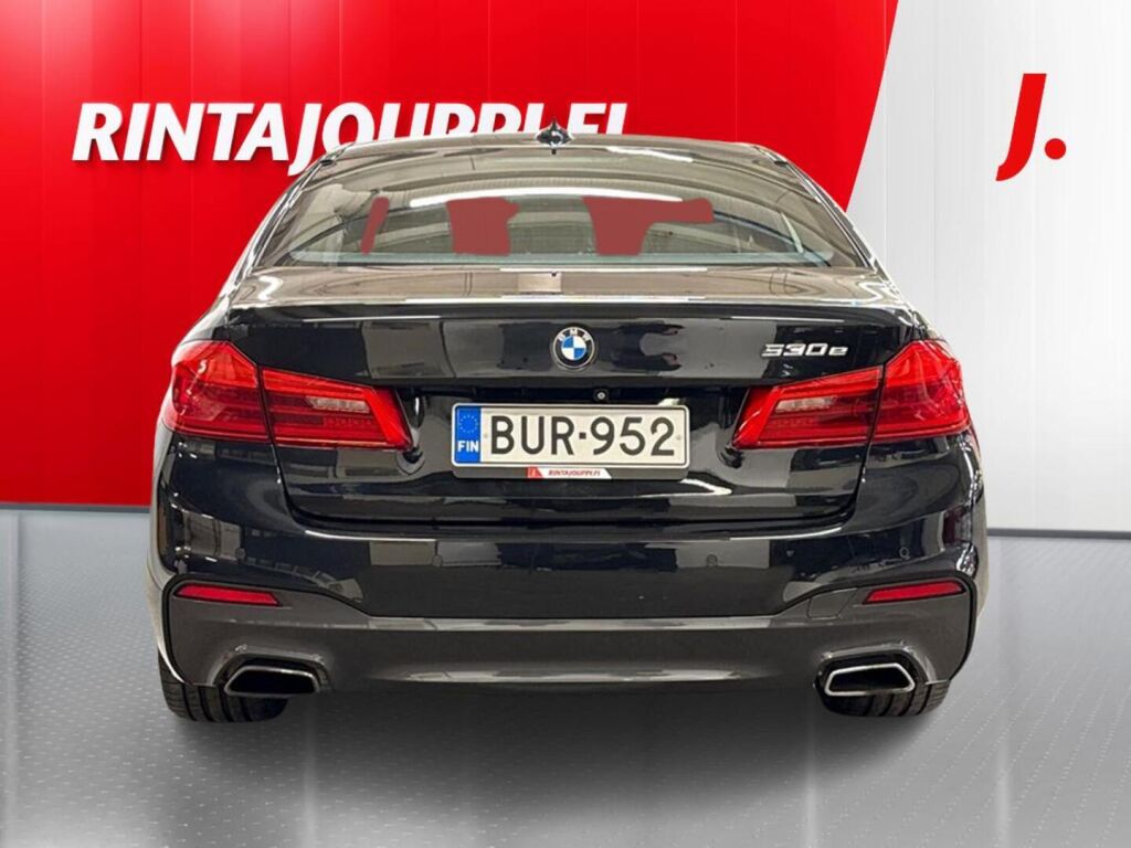 BMW 530 2017 Musta