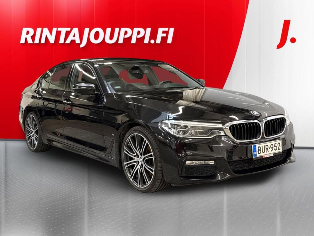 BMW 530 2017 Musta