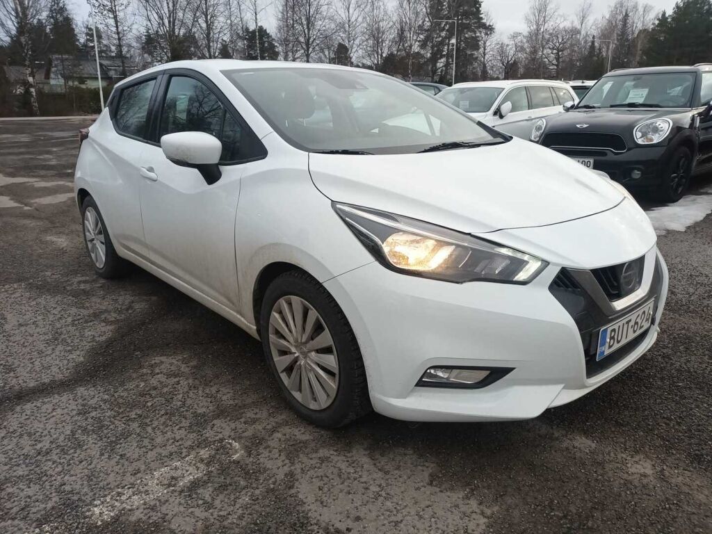 Nissan Micra 2017 Valkoinen