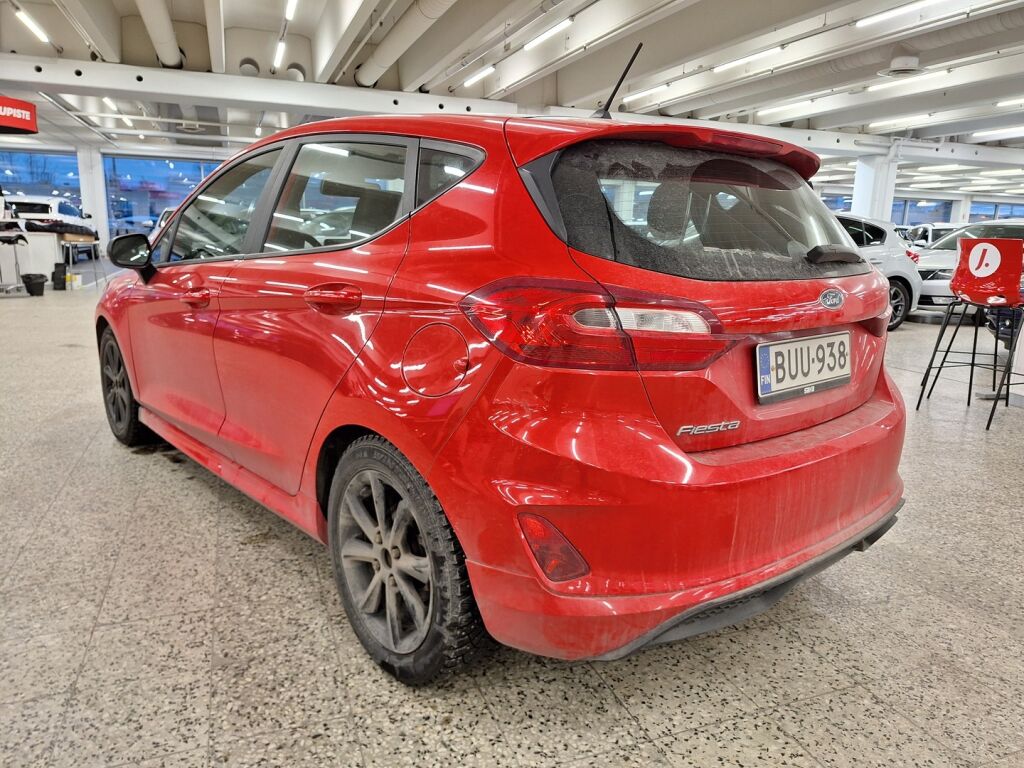 Ford Fiesta 2018 Punainen