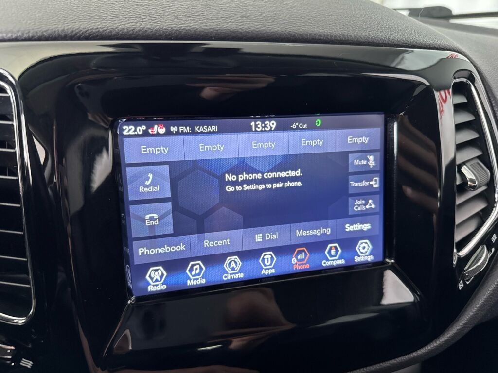 Jeep Compass 2018 Musta