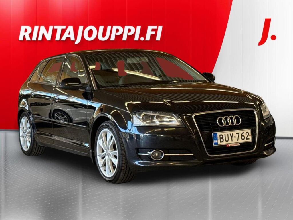 Audi A3 2012 Musta