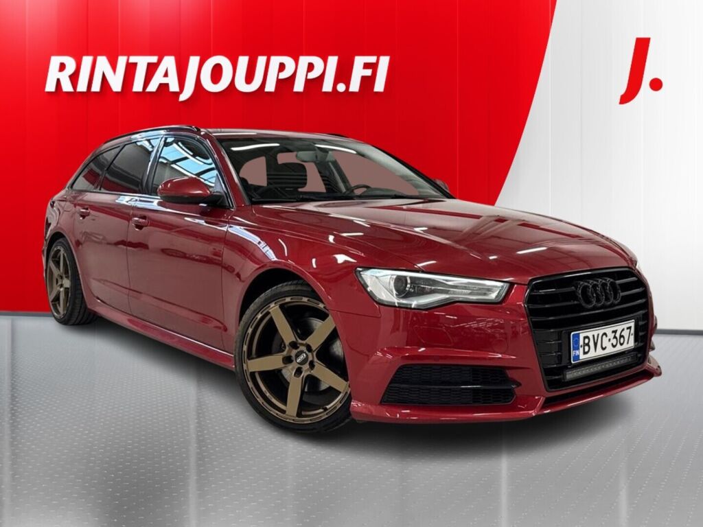 Audi A6 2015 Punainen